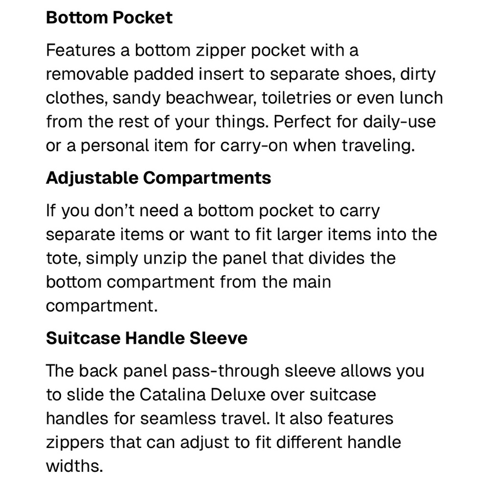 Lo&Sons Catalina Tote - Dove Grey - Picture 11 of 12